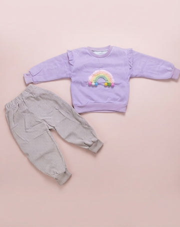 Baby Flannel 2PC WINTER SUIT IMPORTED
