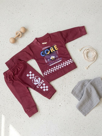 Baby Flannel 2PC WINTER SUIT IMPORTED